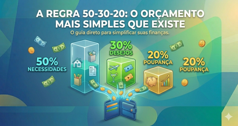A regra 50-30-20: o orçamento mais simples que existe (e que funciona)
