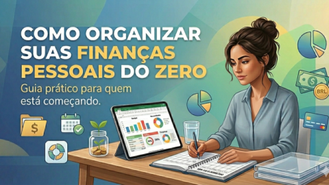 Como organizar suas finanças pessoais do zero (sem planilha complicada)