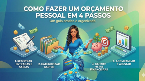Como fazer um orçamento pessoal em 4 passos