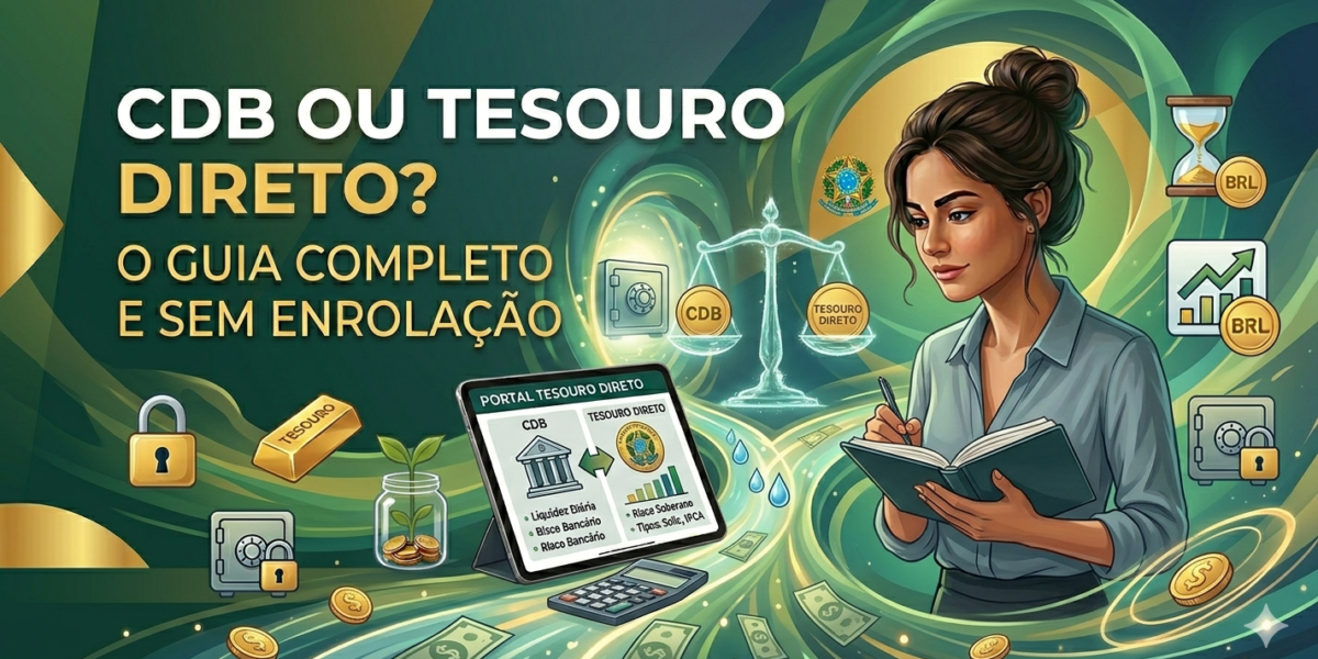 CDB ou Tesouro Direto: qual é melhor para você?