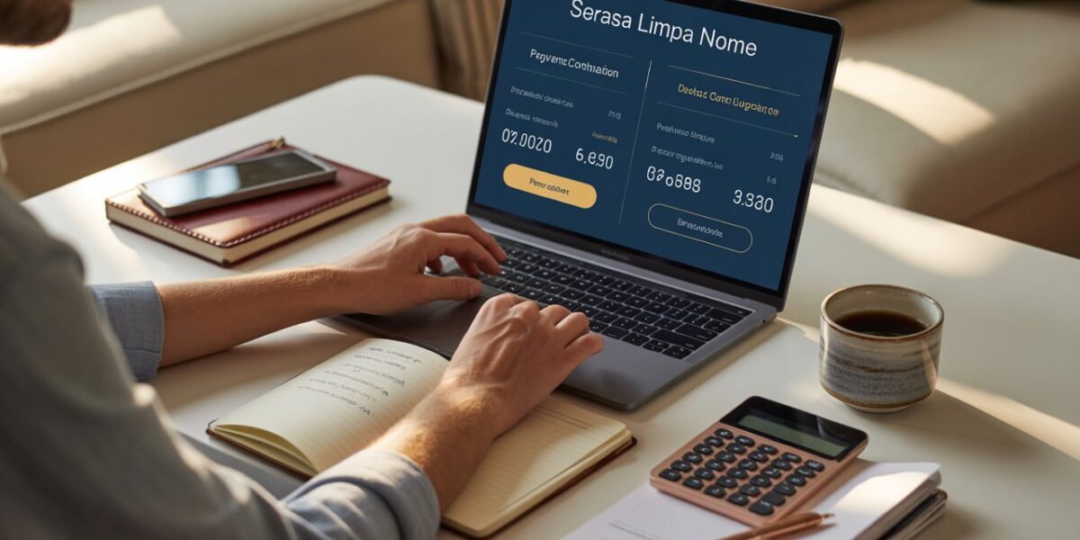 Como negociar dívidas pelo Serasa Limpa Nome (passo a passo)