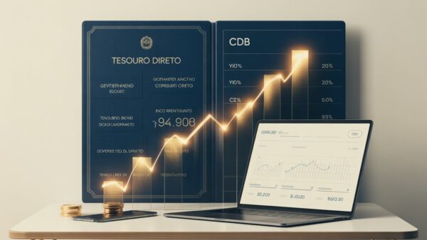Tesouro Direto ou CDB: o que rende mais em 2026